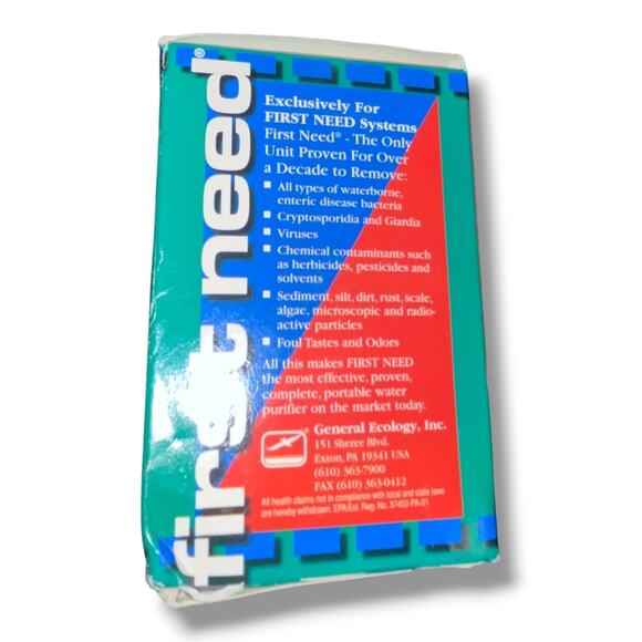 General Ecology First Need Replacement Canister Cartridge Potable Water Purifier - Picture 4 of 8